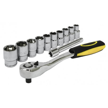 Rolson padrunvõtmete komplekt 1/2" 10-24mm RL-38653