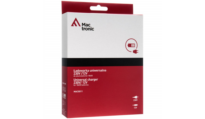 Mactronic akulaadija 230V/12V