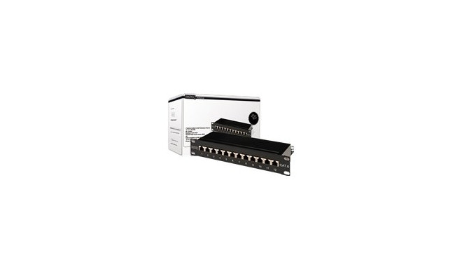 Digitus Patchp. 10 inch Cat.6 12port 1HE