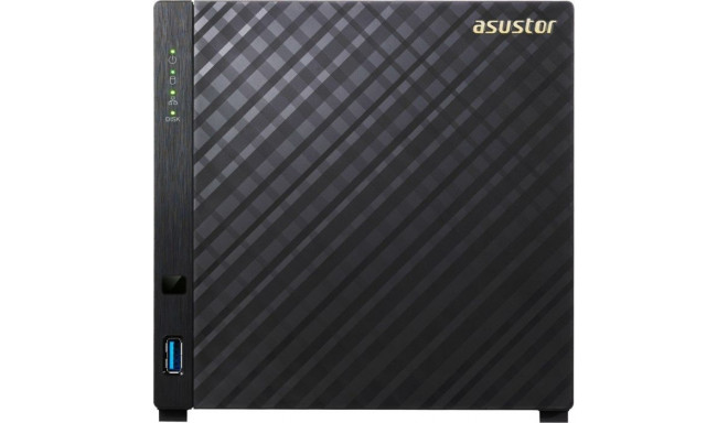 Asustor AS3204T v2 1xGb LAN 4x3,5"
