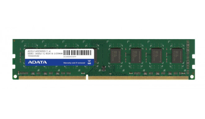 Adata RAM DDR3 8GB 1600-11 Premier