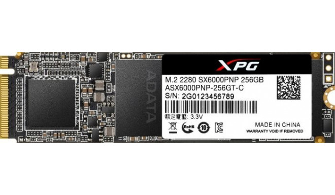 ADATA SSD 256GB XPG SX6000 Pro - SSD - M.2 PCIe - SSD - M.2 2280