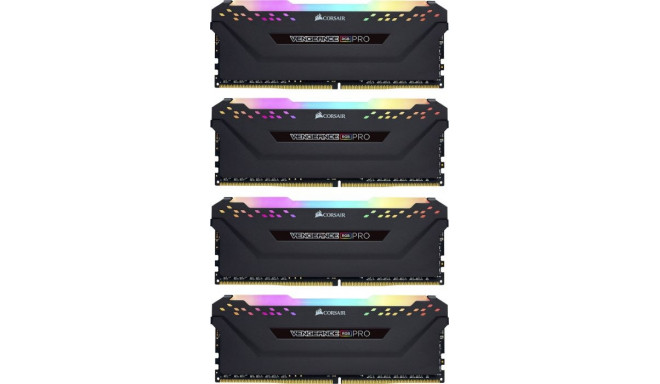 Corsair 32 GB DDR4-3600 Quad-Kit - CMW32GX4M4C3600C18 - Vengeance RGB PRO