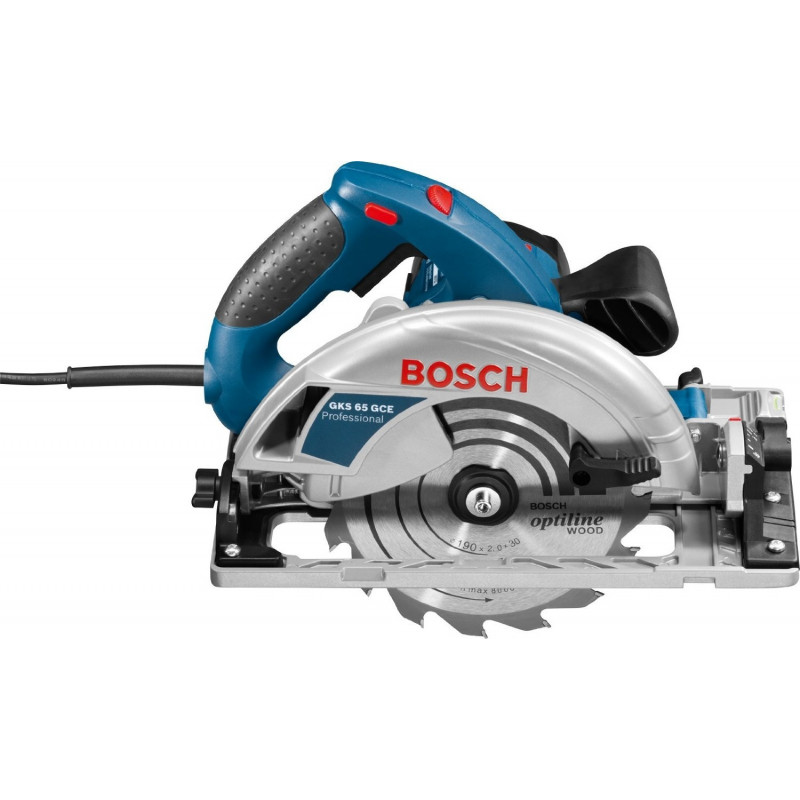 Bosch Circular Saw GKS 65 GCE +FSN1600 blue - FSN 1600 - Circular saws ...