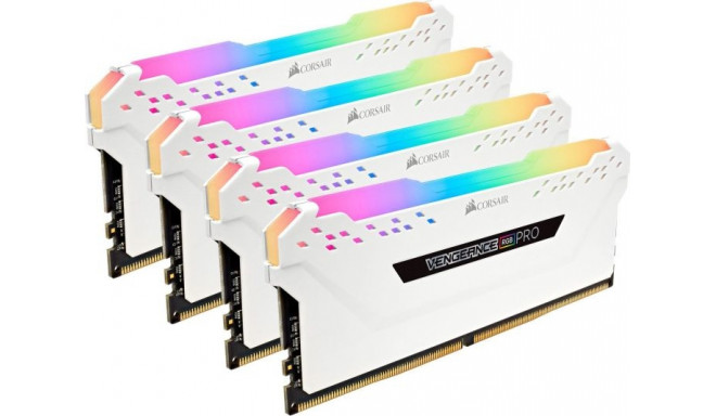 Corsair DDR4 32 GB 3200-CL16 - Quad-Kit - Vengeance RGB PRO White