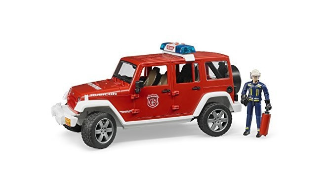 Bruder model Professional Series Jeep Wrangler Unlimited Rubicon fire department - 02528