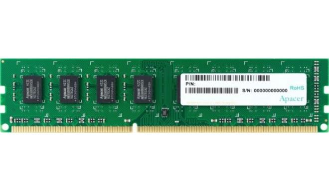 Apacer RAM DDR33 4GB Single 1600-11 256x8 2R