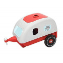 BIG Bobby Traval Caddy - white / red