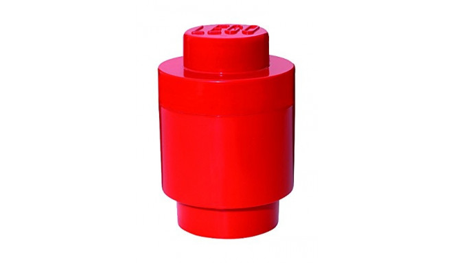 Room Copenhagen LEGO Storage Brick 1 round red - RC40301730