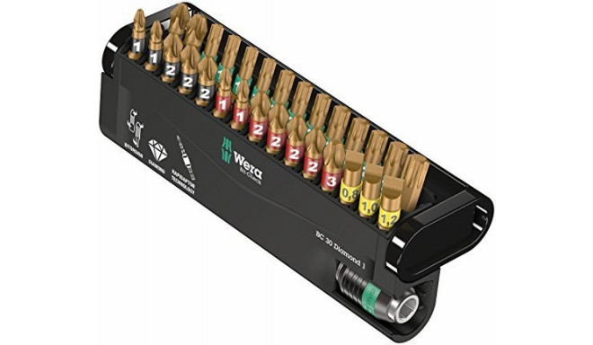 Wera bit-Check 30 Diamond 1 bit set - 30-pieces - 05057431001