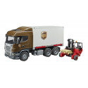 BRUDER Scania R-series UPS Logistik-LKW - 03581