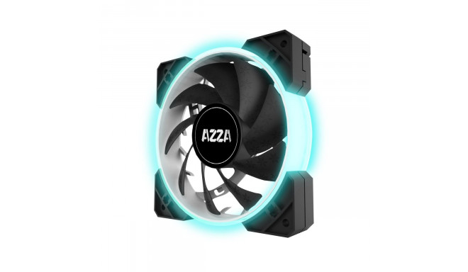 AZZA fan Hurricane RGB 120mm, black