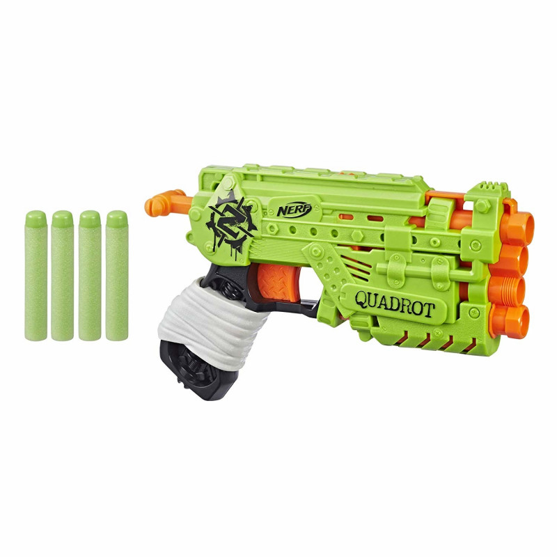 green zombie nerf gun