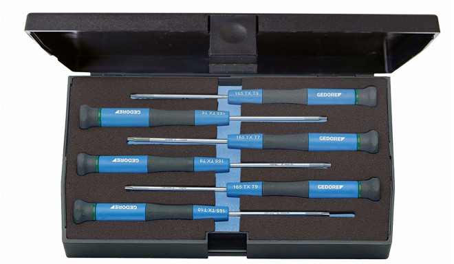 Gedore electronic screwdriver set - 6 pieces