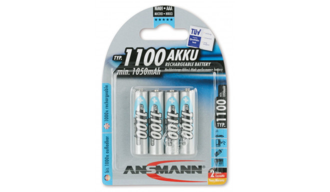 Ansmann 4xAAA NM 1.2V/ 1100mAh