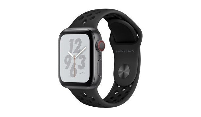 Apple Watch 4 Nike + 40mm + CELL grey/black - MTXG2FD/A