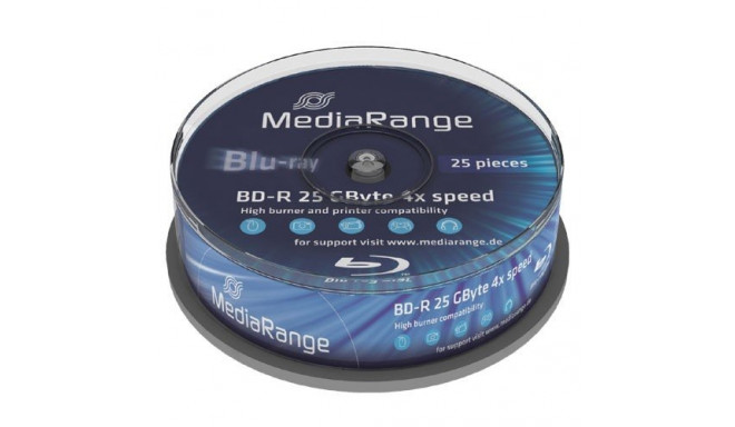 BD-R 4x CB 25GB MediaR 25 pieces