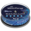 MediaRange BD-R 25GB 4x Printable 25pcs Cake Box
