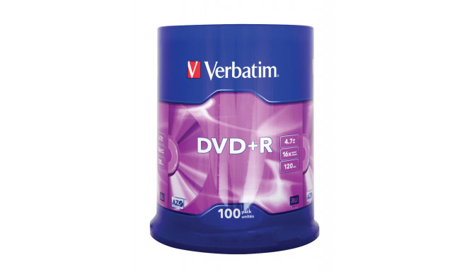 DVD+R 16x CB 4,7GB Verbatim 100 pieces