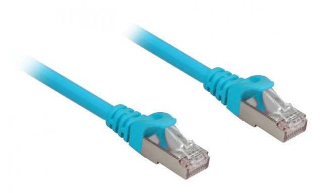 Sharkoon network cable RJ45 CAT.6a SFTP LSOH blue 3,0m - HalogenFree