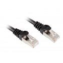 Sharkoon Kabel sieciowy RJ45 Cat.6 SFTP - czarny - 1.5