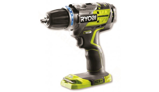Ryobi cordless drill R18DDBL-220S, 18 Volt (green / black, 2x Li-ion battery 2,0Ah)