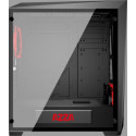 AZZA case Thor 320 - black/red - window