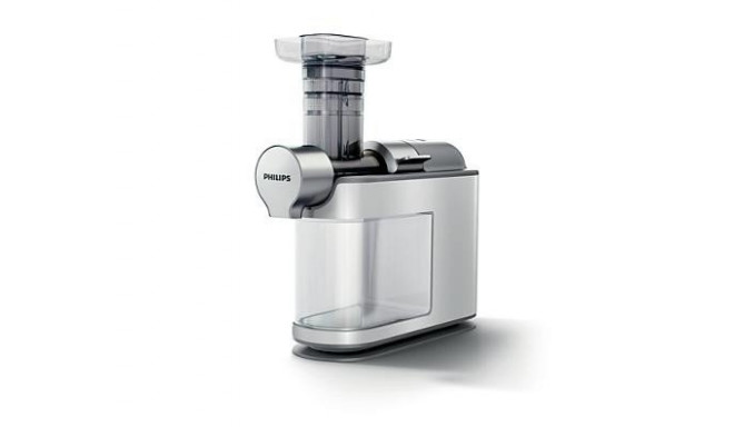 Philips slow juicer HR1945/80, white/silver