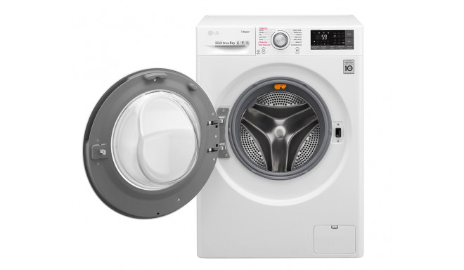 LG front-loading washing machine F4J7TY1W.ABWQWMR