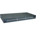 TRENDnet switch 48 x 10/100Mbps, 4 x Gigabit, 2 x shared mini-GBIC, SNMP, räkitav