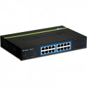 16-Port Gigabit GREENnet Switch, rackable with ETH-11MK
