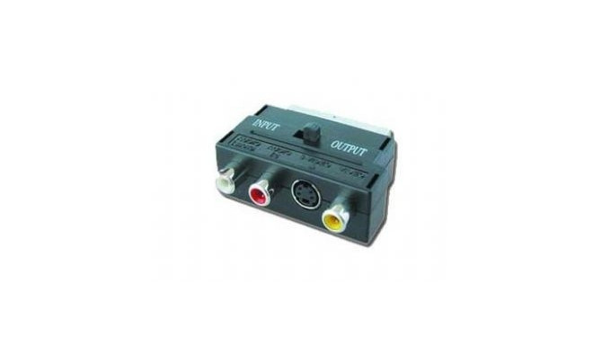 Adapter EURO/SVHS-3RCA (CHINCH)