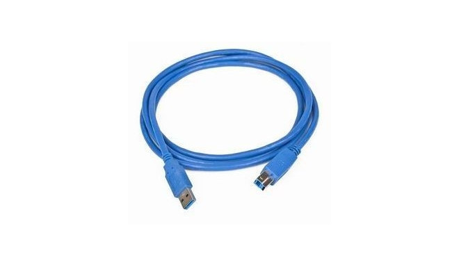 Cable USB 3.0 AM-BM 1,8m blue