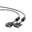 Gembird cable DVI-D (M) - DVI-D (M) (18+1) Single Link 1.8m