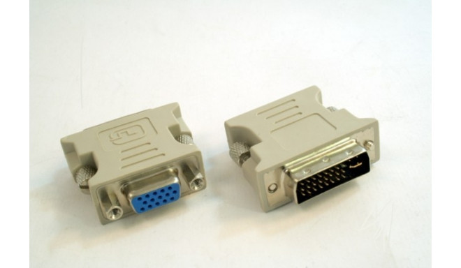 Adapter DVI-I->VGA (24M/15 F)