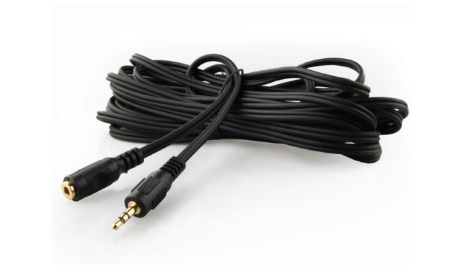3.5 mm stereo audio extension cable, 5 m