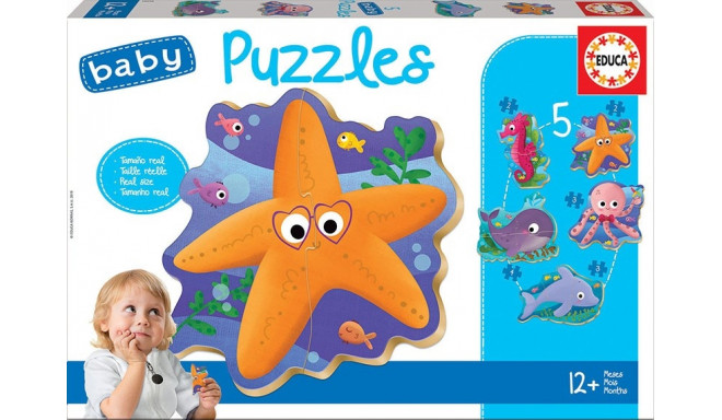 Educa baby puzzle Marine Animals