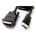 CABLE DISPLAYPORT TO DVI 1,8M; Y5118BA CABLE DISPLAYPORT TO DVI 1,8M; Y5118BA