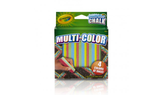 Chalk multicolour, 5 pcs