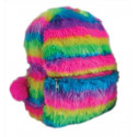 Backpack rainbow fur