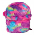Backpack colorful fur