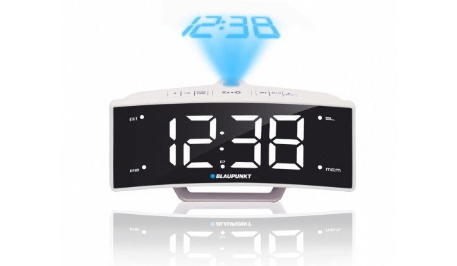 CRP7WH clock - radio projector USB