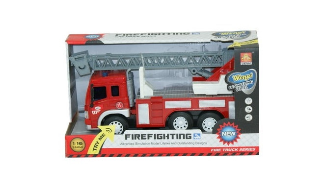 Fire service with sound and light
