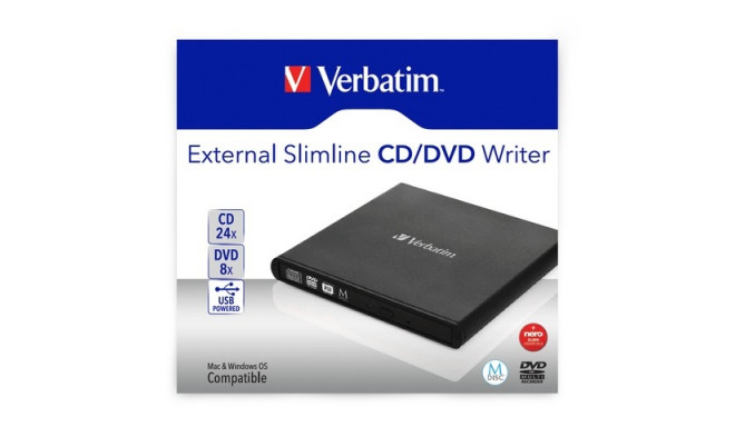 Verbatim DVD kirjutaja DVD-RW USB 2.0