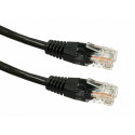 Patchcord category 5e RJ45 UTP 1m black