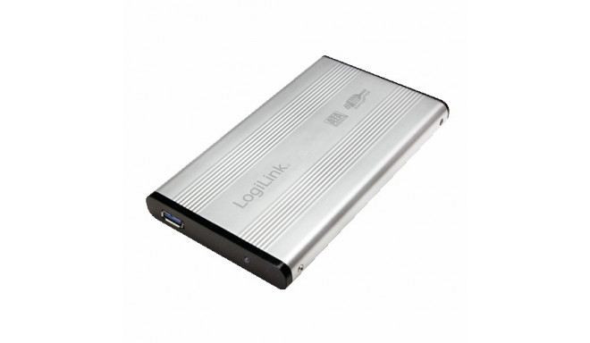 External HardDisk enclosure 2,5 Inch S-ATA USB 3.0 Alu, Silver