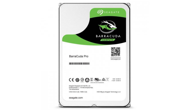 Seagate kõvaketas BarraCuda Pro 8TB 3,5" ST8000DM004