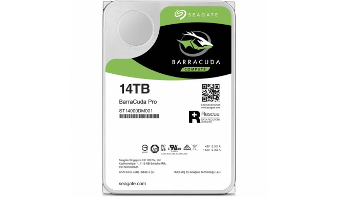 BarraCuda 14TB Pro SATA ST14000DM001