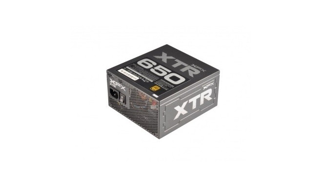 XFX power supply unit Black Edition XTR 650W Full Modular 80+ Gold 4xPEG 135mm Single Rail