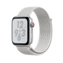 Apple Watch Nike+ Series 4 GPS + Cellular, 40mm Silver Aluminium Case with Summit White Nike Sport L